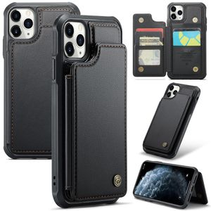 CASEME iPhone 11 Pro Cover med 5 Kortplads - Sort