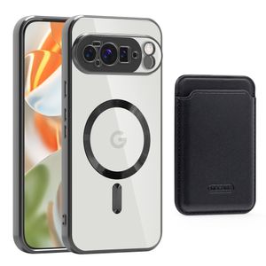 Google Pixel 10 Pro XL Skal med plånbok - Svart