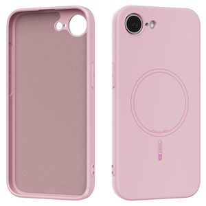 ABEEL iPhone 16e MagSafe Compatible Silicone Case - Pink