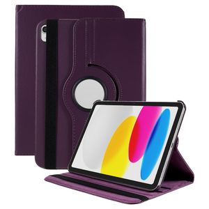 iPad A16 11" 2025/10.9" 2024 Flip cover med roterende standfunktion - Lilla