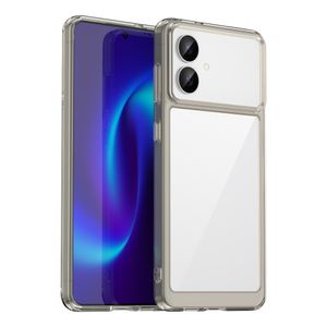 Samsung Galaxy S26 Edge Akryl Skal - Transparent Grå