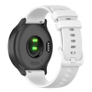 Garmin Venu/Venu SQ/Venu 2 Plus m.fl. Klokkereim i silikon - Hvit