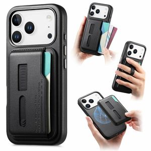 iPhone 17 Pro Max MagSafe lommebokdeksel med kortholder – svart