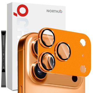 NORTHJO iPhone 17 Pro Lens protector - Orange