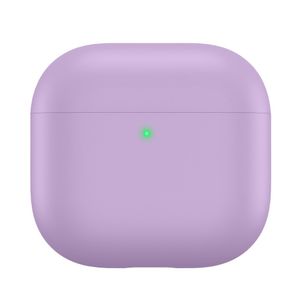 AHASTYLE Apple AirPods 4 Silikonskal Stötsäker – Lila