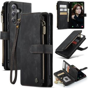 CASEME Samsung Galaxy S25 FE Etui med Stativ - Svart