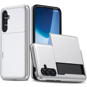 Samsung Galaxy S25 FE Skal med Kortfack - Vit