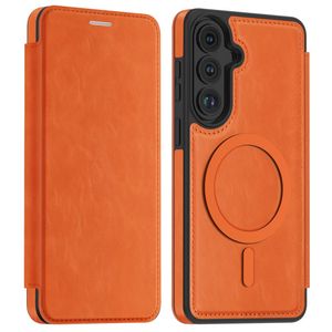 Samsung Galaxy S26 Plus MagSafe Lompakkokotelo - Oranssi