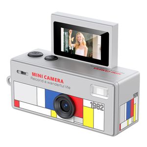 LK-030 Mini digitalkamera 720P HD med nyckelring och 0.96" display – Grå