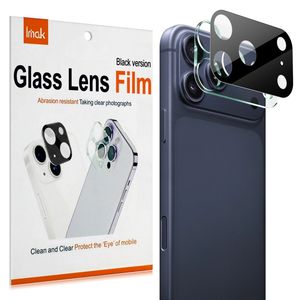 IMAK iPhone 18 Pro Max -linssinsuoja karkaistusta lasista - musta