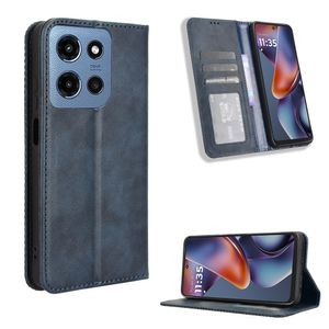 Motorola Moto G (2025) Plånboksfodral - Blå
