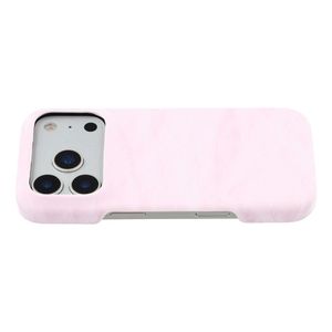 **iPhone 18 Pro Max/17 Pro Max-deksel med fløyelsutseende – rosa**