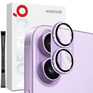NORTHJO iPhone 17 Lens protector - Purple
