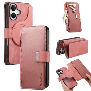 CASENEO iPhone 16 Plus Cover with Stand - Pink