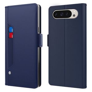 Google Pixel 11 Pro LommebokCover i PU skinn - Blå