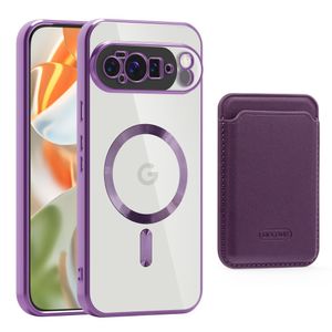 Google Pixel 10 Pro XL Skal med plånbok - Lila
