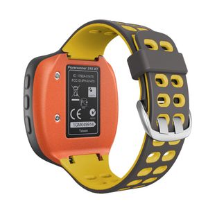 Garmin Forerunner 310XT Urrem Silikone - Grå/Gul