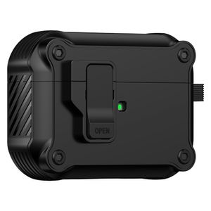 Apple AirPods Pro 3 Cover med Karabinhage - Sort