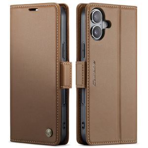 CASEME iPhone 17 Fodral med Kortfack - Brun