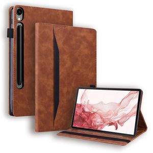 Samsung Galaxy Tab S10 FE Plus Cover with Card Slot - Brown