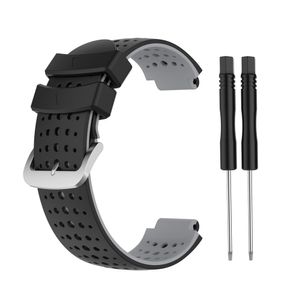 Garmin Forerunner 735XT/620/630/220/230/238 Tofarget Klokkereim - Svart/Grå