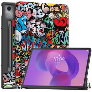 Lenovo Idea Tab Pro Etui Stativ med Trykk – Flerfarget