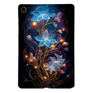 Samsung Galaxy Tab A11 Plus Cover med tryk - Blomster