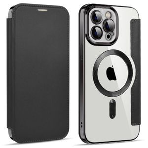 iPhone 12 Pro Max Kotelo MagSafe - Musta