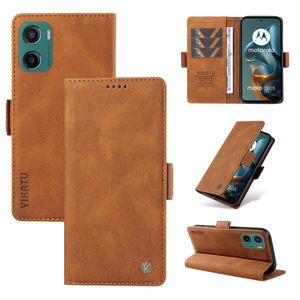 YIKATU Motorola Moto G05 4G Plånboksfodral - Brun