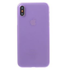 iPhone X/XS Kuori Ultra Ohut Muovi – Violetti