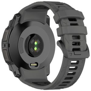 Garmin Instinct 3 50mm Watch Strap Silicone – Black/Black