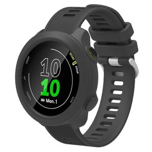 Garmin Forerunner 158 Klokkereim med Deksel - Mørkegrå