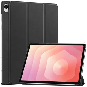 Samsung Galaxy Tab S12 Plus Slimmat Tri-fold stativfodral - Svart