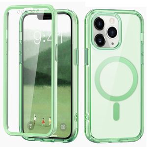 iPhone 11 Pro Max MagSafe-yhteensopiva Kuori – Vihreä