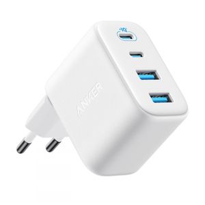 Anker Zolo 50W Vægoplader 3A, 2x USB-A / 2x USB-C - Hvid
