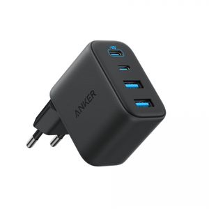 Anker Zolo 50W Vægoplader 3A 2x USB-C/1x USB-A – Sort