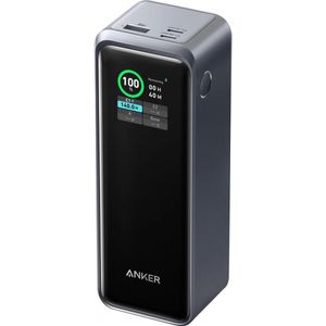 Anker Prime Varavirtalähde 27650mAh 250W QC + PD - Musta